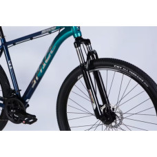 Велосипед Space 27.5" PHAETON DD FR рама-17" AL 2026 синьо-бірюзовий (OPS-SP-27.5-083)