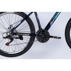 Велосипед Space 27.5" PHAETON DD FR рама-17" AL 2026 синьо-бірюзовий (OPS-SP-27.5-083)