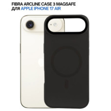 Чохол до мобільного телефона BeCover FIBRA ArcLine MagSafe Apple iPhone 17 Air Black (715375)