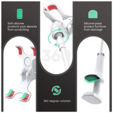 Тримач для смартфонів Ugreen LP113 Multifunction Phone Clip Stand White (30488)