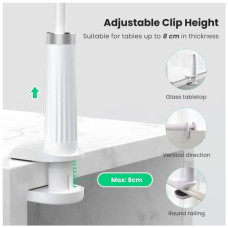 Тримач для смартфонів Ugreen LP113 Multifunction Phone Clip Stand White (30488)