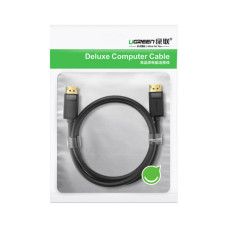 Кабель мультимедійний DisplayPort M to DisplayPort M 1.5m DP102 black Ugreen (10245)