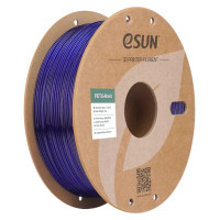Пластик для 3D-принтера eSUN PETG BASIC Translucent 1,75mm 1kg BLUE (PETG-BASIC175T-U1P1)