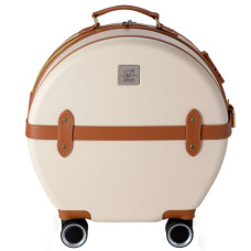 Валіза Semi Line 20" (S) Ecru/Brown (T5670-2) (DAS302666)