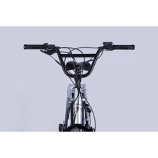 Електровелосипед Dorozhnik 20" ADAMANT HDD рама-18,5" 48B 17.5+12.5А*г 1000Вт 2026 срiблястий (ELB-D-20-080)