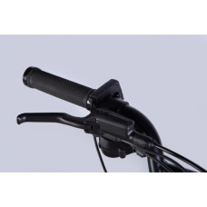 Електровелосипед Dorozhnik 20" ADAMANT HDD рама-18,5" 48B 17.5+12.5А*г 1000Вт 2026 срiблястий (ELB-D-20-080)