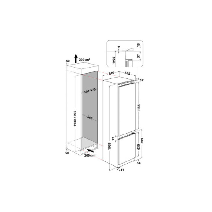 Холодильник Whirlpool WHC20D023B1SF