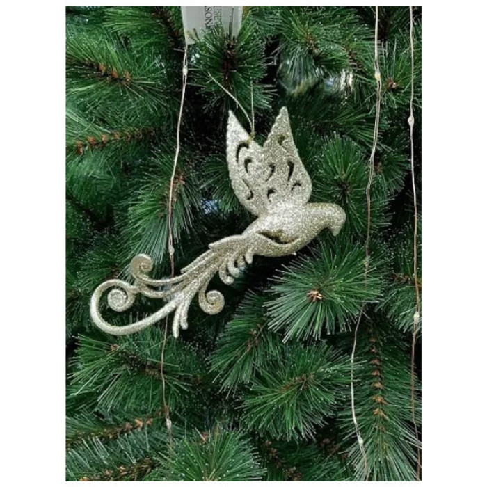 Ялинкова іграшка House Of Seasons Пташка золота 9 х 2 х 16 см (8718861799422)