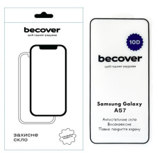 Скло захисне BeCover 10D Samsung Galaxy A57 SM-A576 Black (714919)