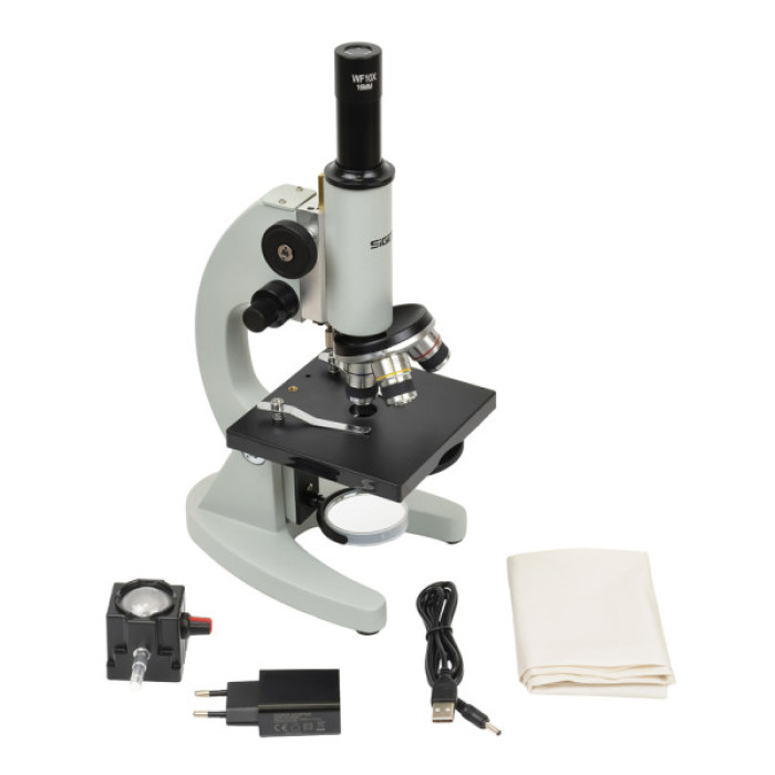 Мікроскоп Sigeta ELEMENTARY 40x-400x LED Mono (65266)