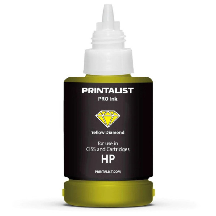Чорнило Printalist HP 140г Yellow (PL-INK-HP-Y)