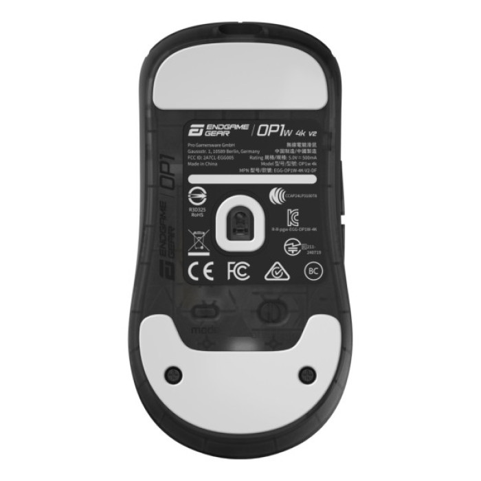 Мишка Endgame Gear OP1 4k v2 Wireless Transparent black (PGW-EG-MOU-073)