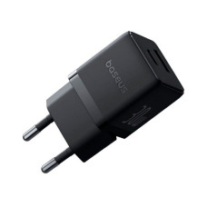 Зарядний пристрій Baseus Palm Fast Charger C+U 30W cluster black (P1011160A113-00)