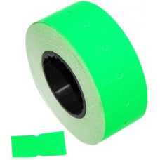 Етикет-стрічка Aurika 21х12 green, 30 рул (2112G)