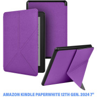 Чохол до електронної книги BeCover Ultra Slim Origami Amazon Kindle Paperwhite 12th Gen. 2024 7"/Colorsoft (2024) Purple (712840)