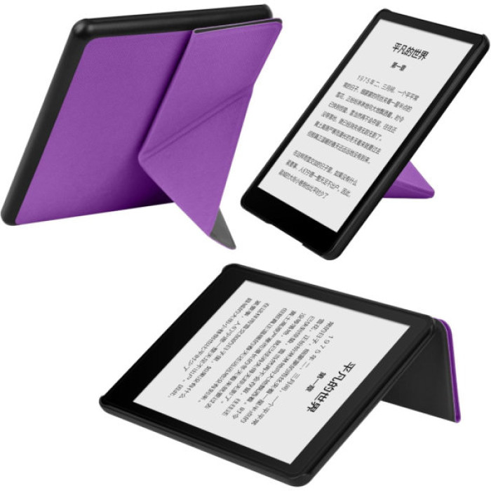 Чохол до електронної книги BeCover Ultra Slim Origami Amazon Kindle Paperwhite 12th Gen. 2024 7"/Colorsoft (2024) Purple (712840)