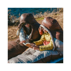 Спальний мішок Naturehike з натуральним пухом Snowbird CNK2550WS014, M, коричневий 400 г (6927595784495)