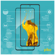 Скло захисне Piko Full Glue Xiaomi Redmi Note 13 Pro 4G Black (1283126583964)