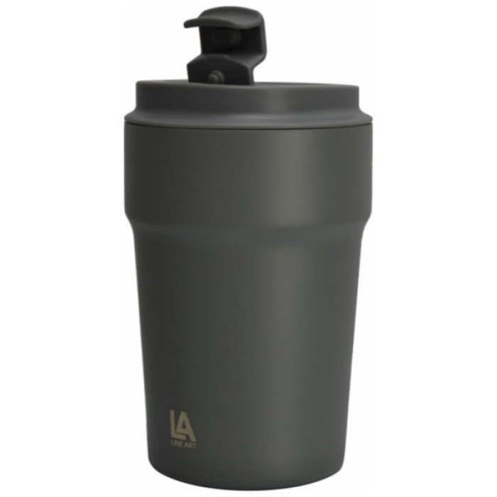 Термокружка Line Art Rhodes 380 мл сірий (60022322LA-07)