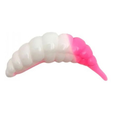 Силікон рибальський FishUP Ozi 1.2" 132 - White/Bubble Gum, cheese taste (10шт/уп) (1864.14.17)