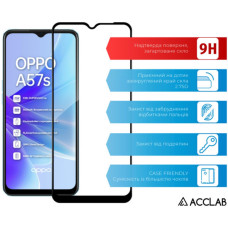 Скло захисне ACCLAB Full Glue Oppo A57S Black (1283126576690)