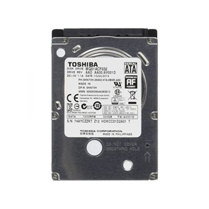 Жорсткий диск для ноутбука 2.5" 320GB Toshiba (MQ01ACF032)