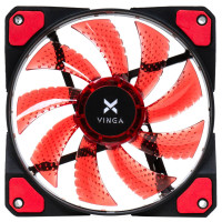 Кулер до корпусу Vinga 12025-15-R1 ОЕМ