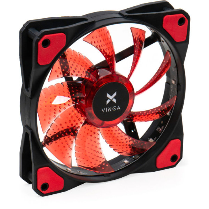 Кулер до корпусу Vinga 12025-15-R1 ОЕМ