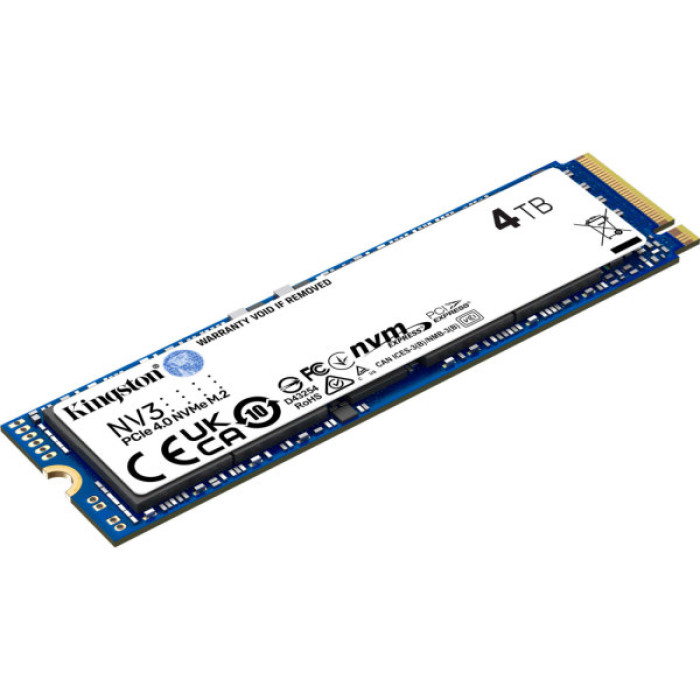 Накопичувач SSD M.2 2280 4TB Kingston (SNV3S/4000G)