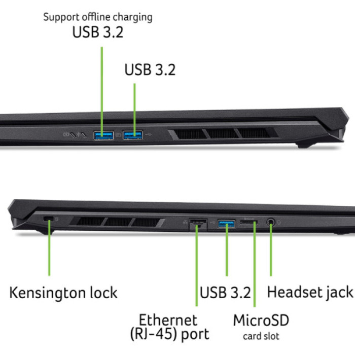 Ноутбук Acer Nitro V 16 ANV16-72 (NH.QZREU.00C)