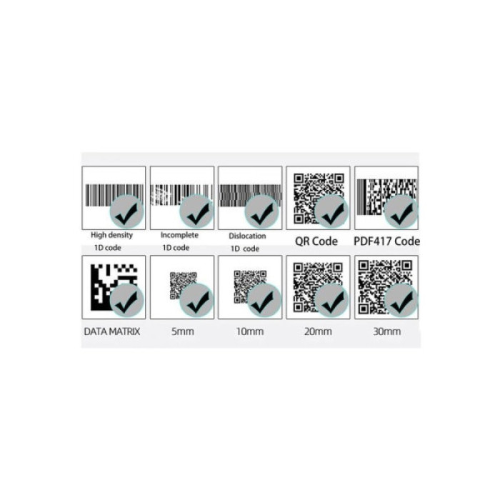 Сканер штрих-коду UKRMARK EV-B208 2D, Bluetooth, USB (900503)