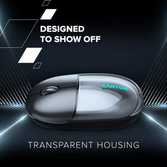 Мишка Canyon OnClick 24 Wireless White (CNS-CMSW24W)