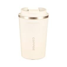 Термокружка Merlion 380 мл, біла (Termo-304-380Wh)