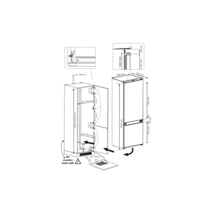 Холодильник Beko BCNE400E40SN