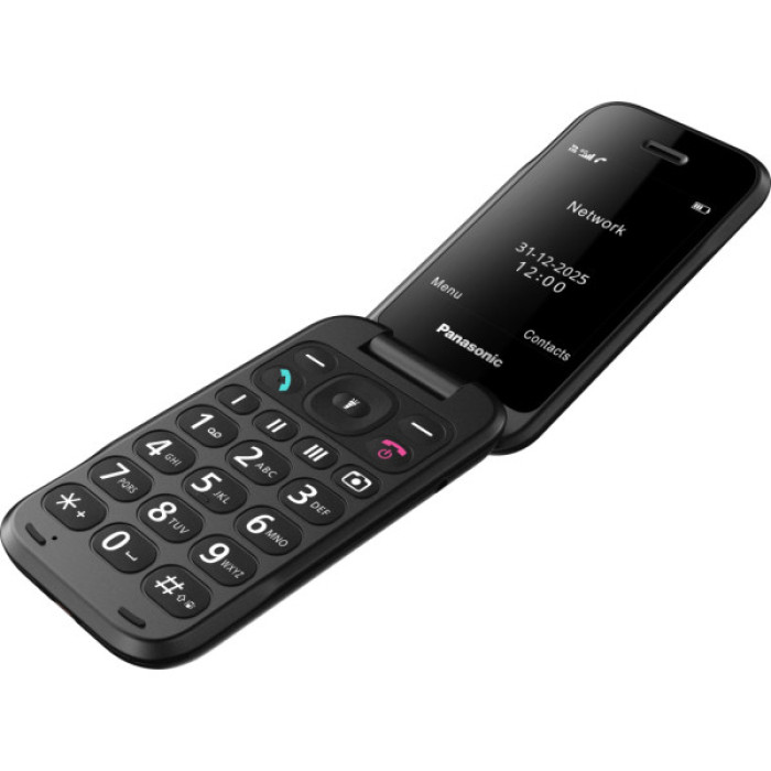 Мобільний телефон Panasonic KX-TF600 Black (KX-TF600EXB)