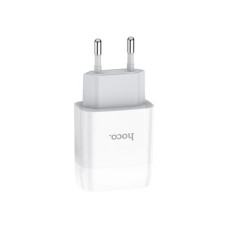 Зарядний пристрій HOCO C72A Glorious USB 10.5W White (6931474712899)