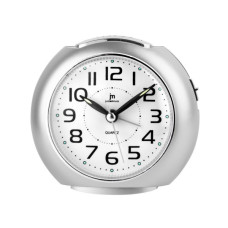 Настільний годинник Lowell будильник, сріблястий (JA7106S)