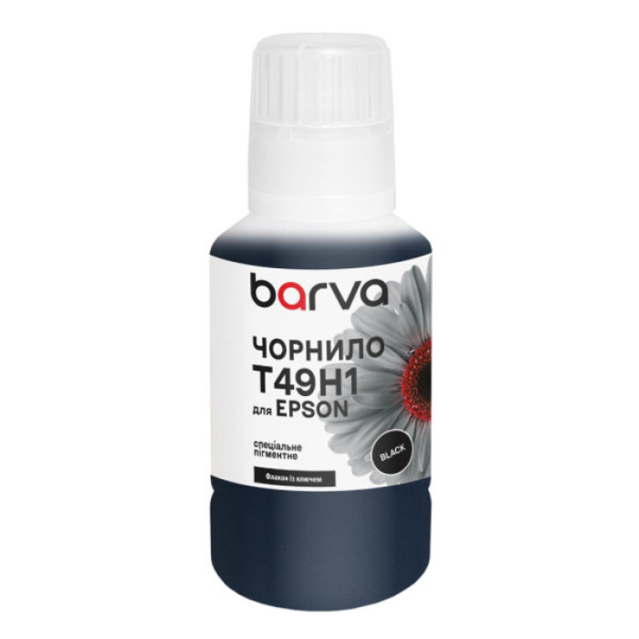 Чорнило Barva Epson T49H1 140 мл, special black, pigmented OneKey (ET49H-932e)
