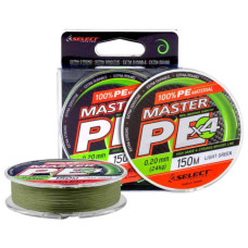 Шнур Select Master PE 150m 0.12мм 15кг (1870.01.73)