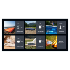 Ліхтар Flextail Tiny Pump 2X з функцією насосу чорний (TY2X1600-BK-i)