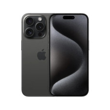 Мобільний телефон Apple iPhone 15 Pro 256Gb Black Titanium eSim (REF A) BREEZY (2AMTQR3)