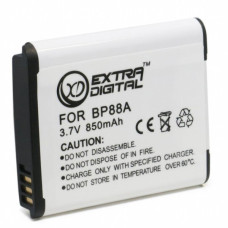 Акумулятор до фото/відео Extradigital Samsung BP88A (DV00DV1374)