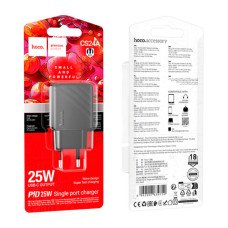 Зарядний пристрій HOCO CS24A Puerto USB-C PD25W Black (6942007639750)