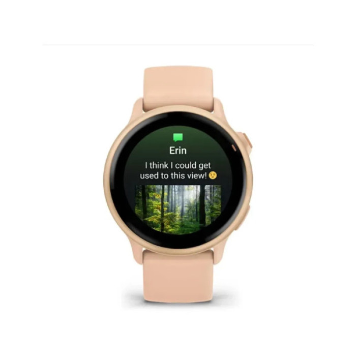 Смарт-годинник Garmin vivoactive 6, Pink Dawn/P. Dawn Metallic, GPS смарт-годинник (010-02985-03)