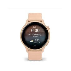 Смарт-годинник Garmin vivoactive 6, Pink Dawn/P. Dawn Metallic, GPS смарт-годинник (010-02985-03)