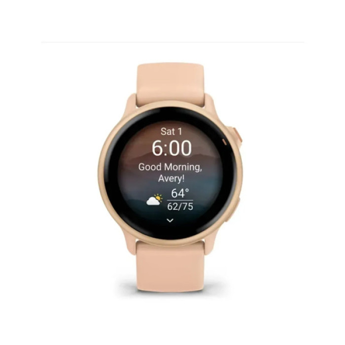 Смарт-годинник Garmin vivoactive 6, Pink Dawn/P. Dawn Metallic, GPS смарт-годинник (010-02985-03)