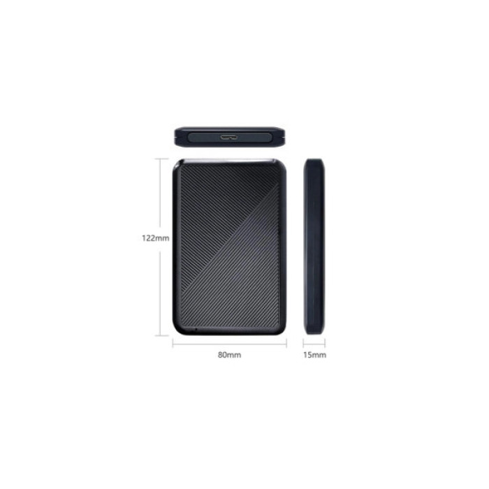 Кишеня зовнішня Dynamode 2.5" SATA/SSD HDD - USB 3.0 (DM-CAD-25319)