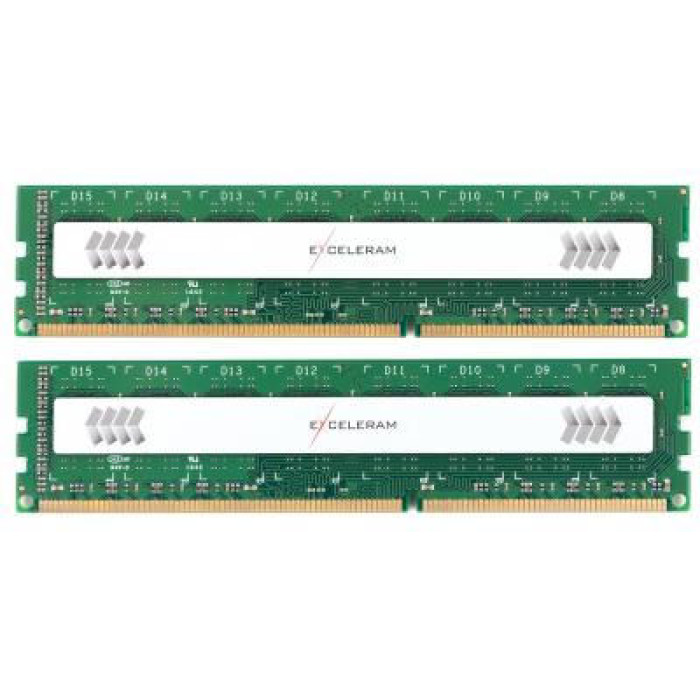 Модуль пам'яті для комп'ютера DDR3 16GB (2x8GB) 1600 MHz Silver Peewee eXceleram (E30166A)
