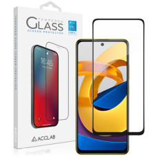 Скло захисне ACCLAB Full Glue Xiaomi Poco M4 Pro 5G Black (1283126518959)