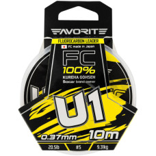 Флюорокарбон Favorite U1 FC 10m 5.0/0.37mm 20.5lb/9.31kg (1693.11.84)